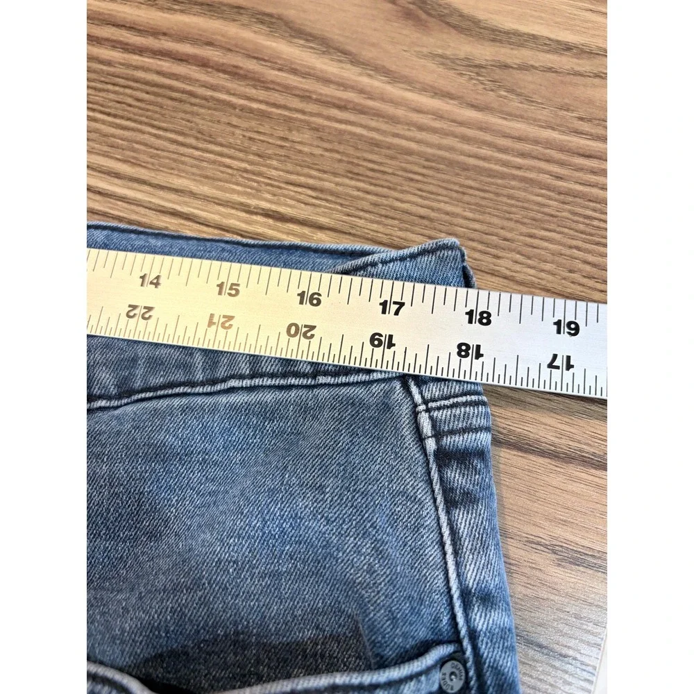 Rudes‎ Denim Los Angeles Straight Leg Jeans Medium Wash Button Fly Size 32 USA